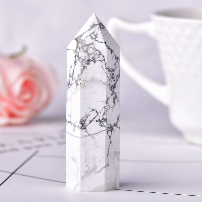 Krystal Miniature Obelisk Dekor