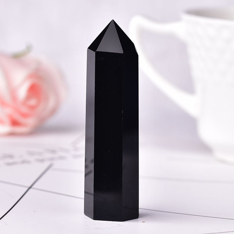 Krystal Miniature Obelisk Dekor