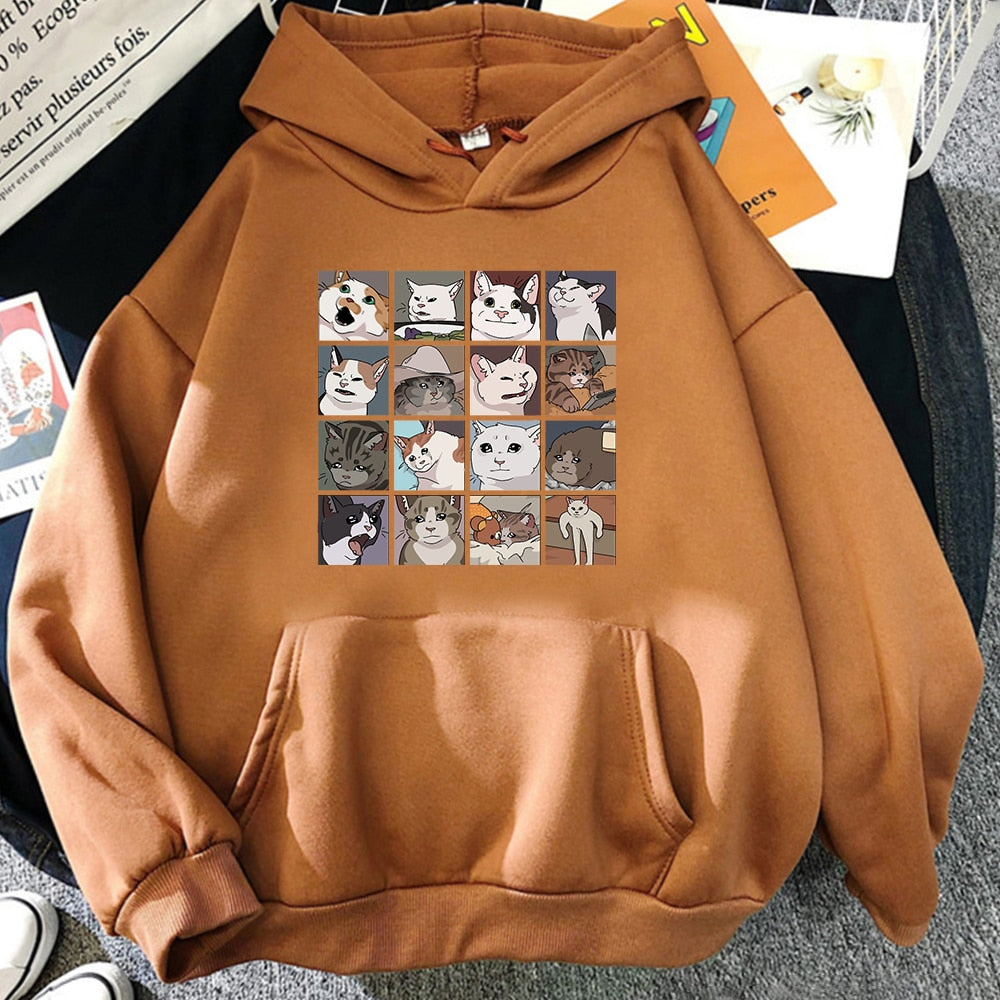 Meme Cats Hoodie