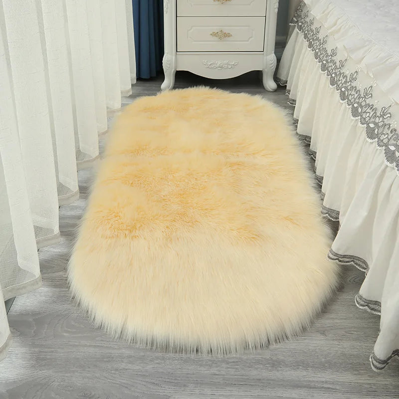 Winnie Soft Fluffy Rug – Morbido Tappeto in Pelliccia Sintetica per Camera da Letto e Soggiorno