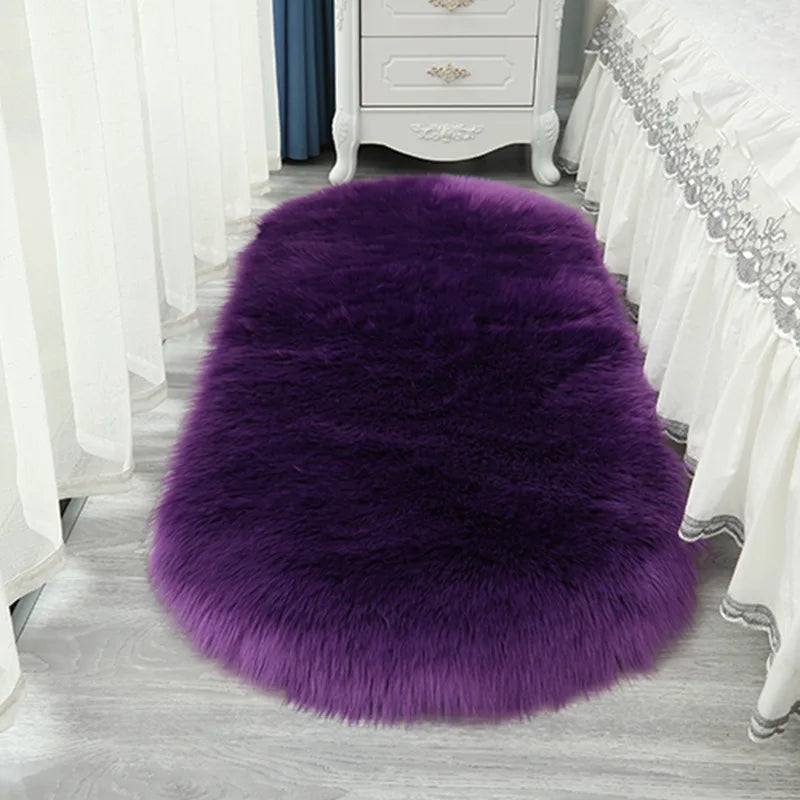 Winnie Soft Fluffy Rug – Morbido Tappeto in Pelliccia Sintetica per Camera da Letto e Soggiorno