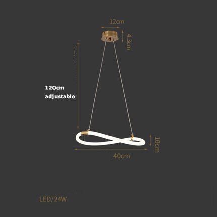 Collezione di luci minimaliste nordiche