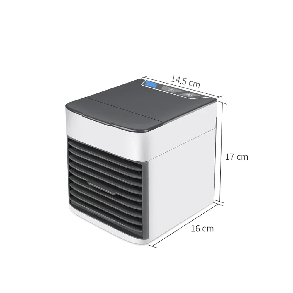 Draagbare mini-airconditioner - Koel, bevochtig en zuiver de lucht thuis of op kantoor