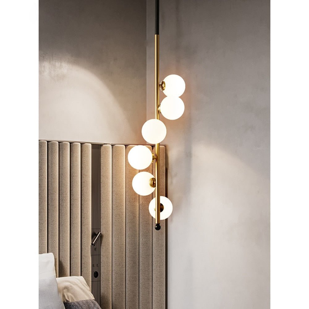 Moderne spiraalvormige hanglamp