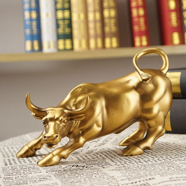 Vrimlo® Statue de taureau de Wall Street