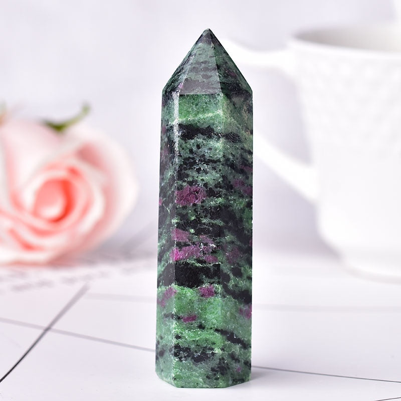 Kristallen miniatuur obelisk decoratie