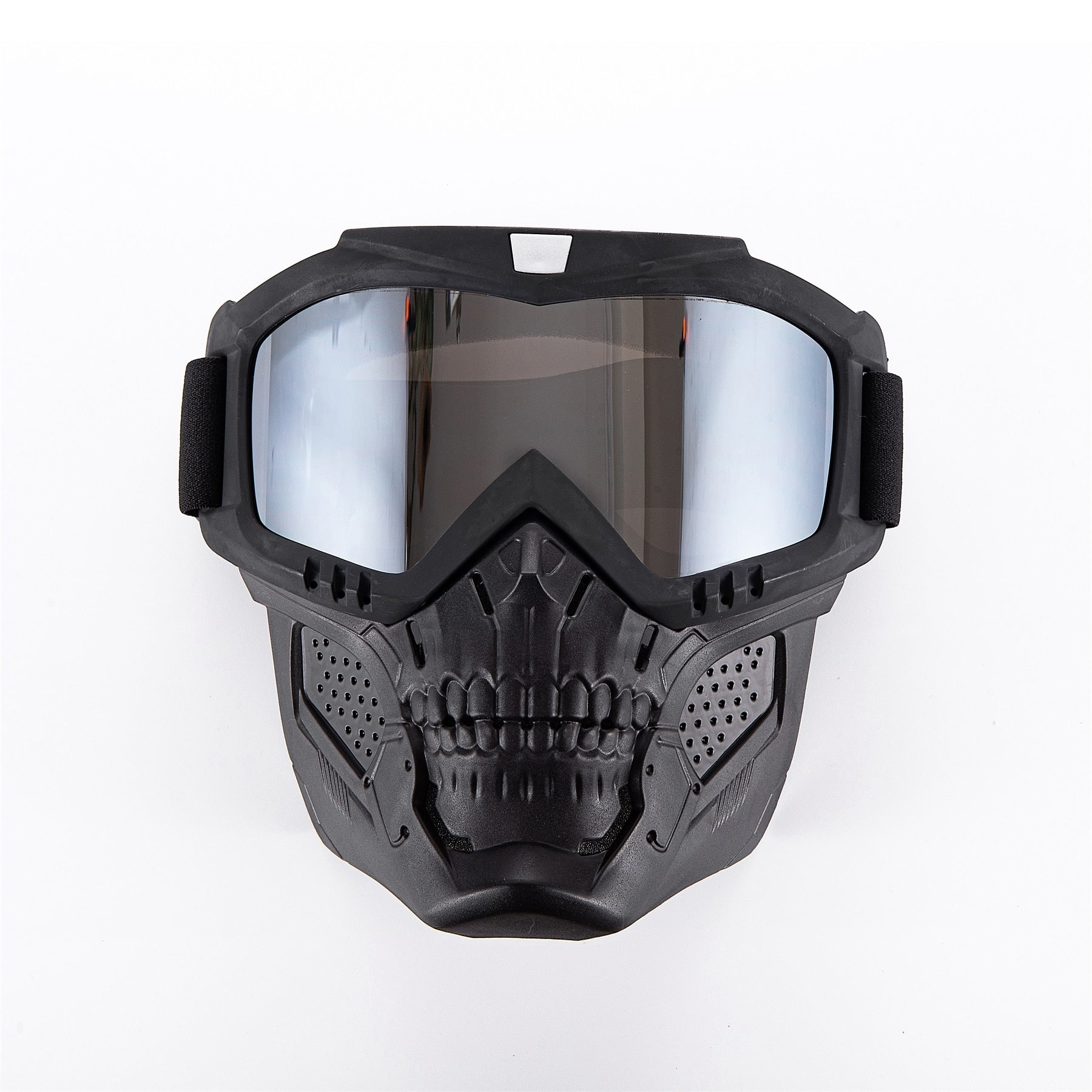 Motorradbrille Totenkopfmaske