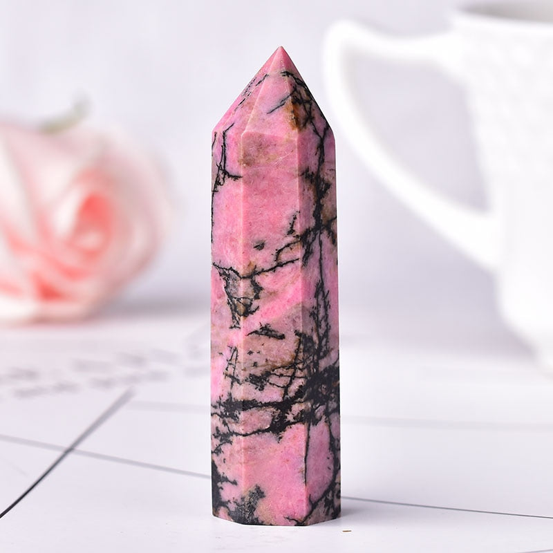 Kristallen miniatuur obelisk decoratie