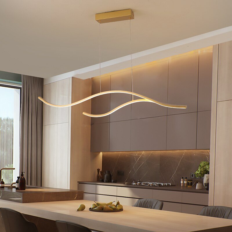 Lampadario astratto moderno e creativo a LED