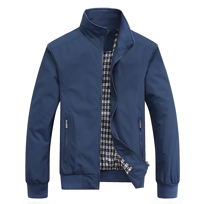 Veste bomber slim classique pour homme printemps/automne