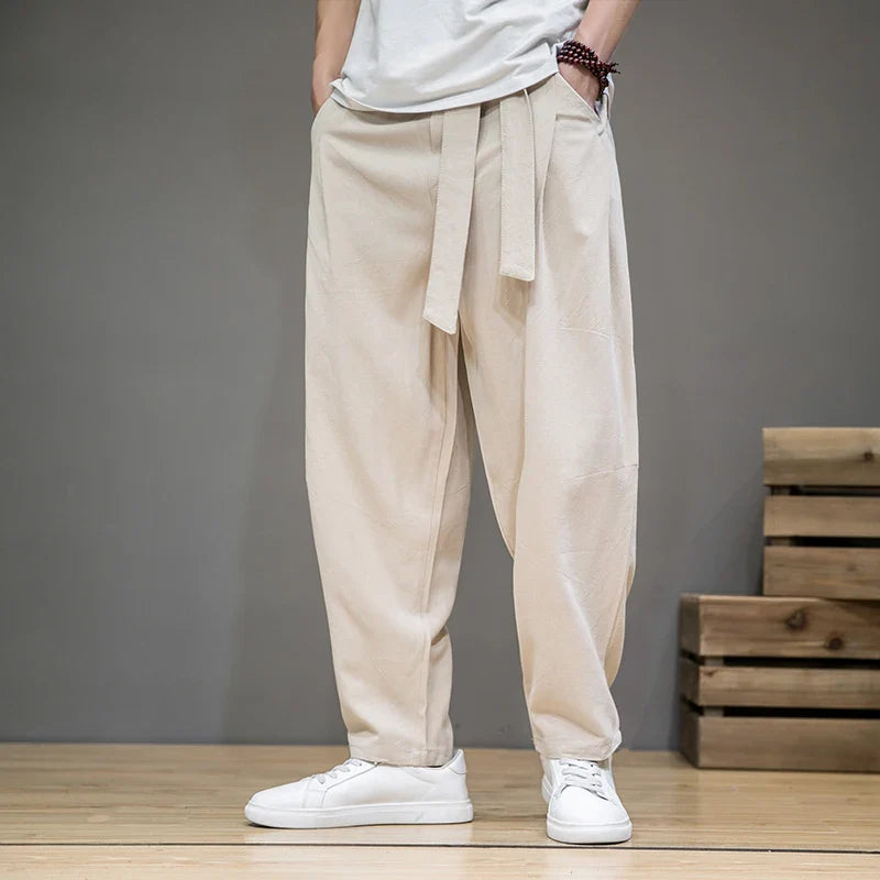 Men's Breathable Linen Pants