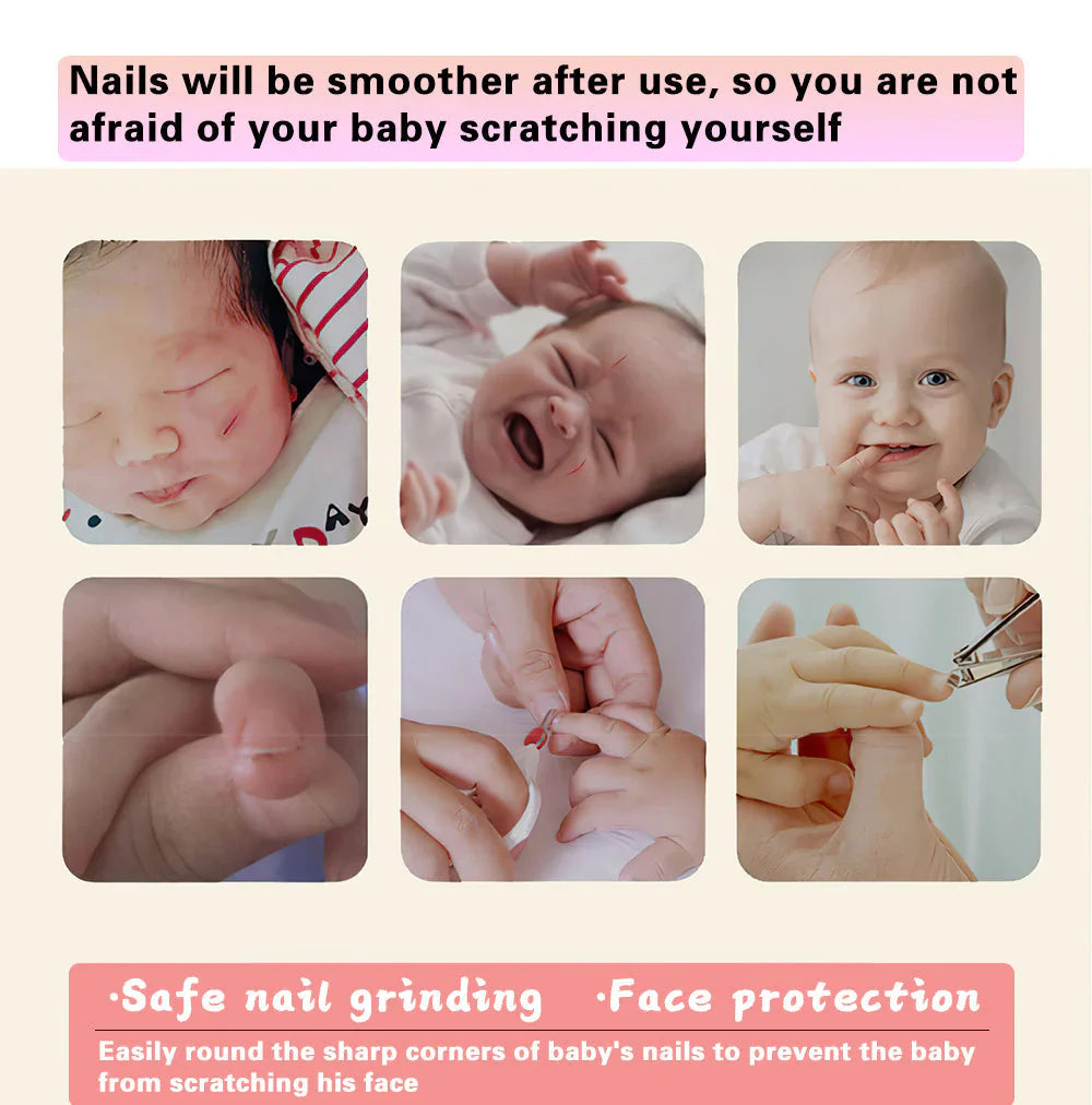 Baby Nail Trimmer™ - Det säkraste sättet att trimma bebisars naglar!