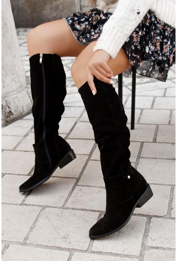 Bottes Gisela | Bottes en cuir chaudes et confortables pour femmes