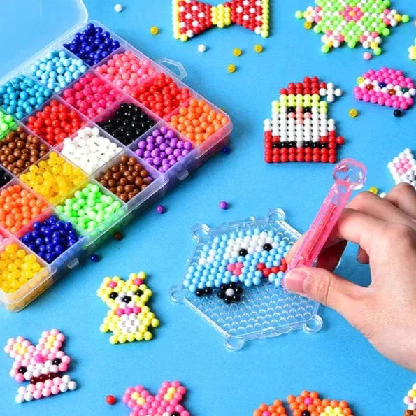 Water Fuse Beads™ – Erschaffen Sie ein Kunstwerk mit feinen Perlen – Water Beads