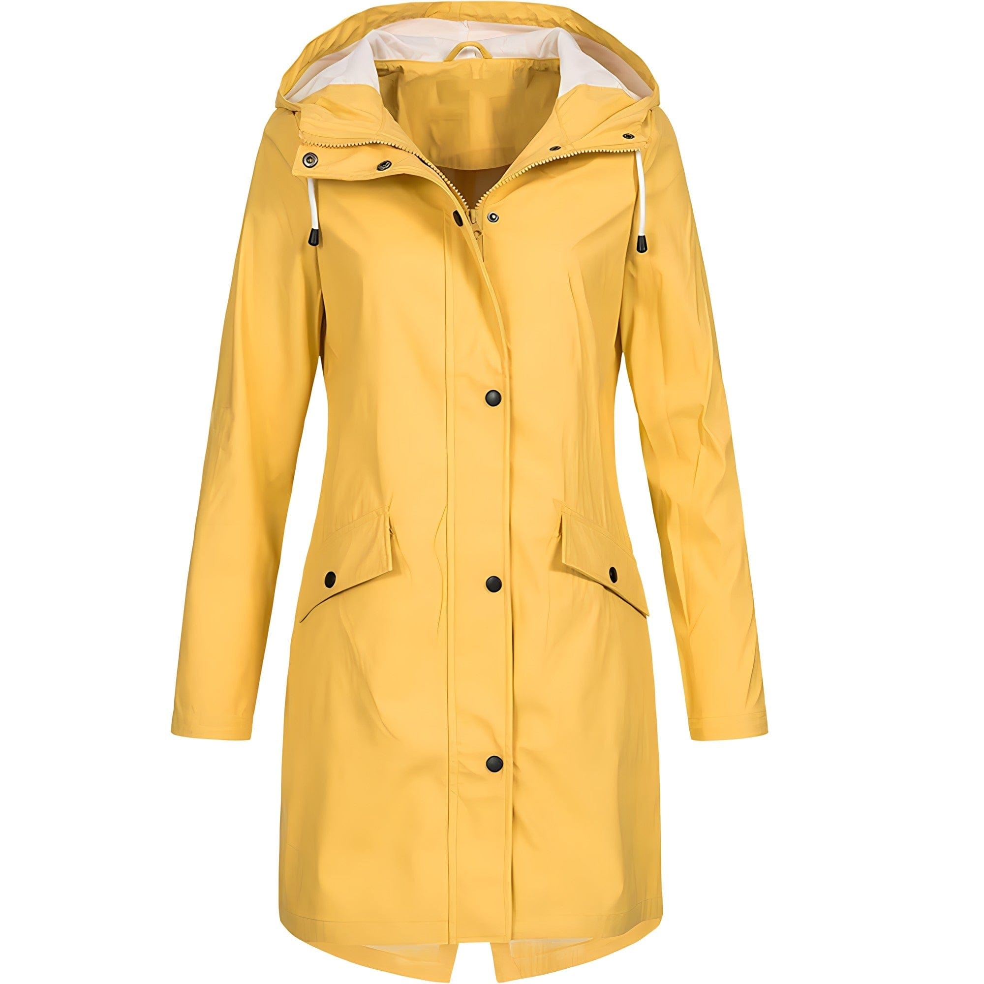 Marphisa - Lange wasserdichte Jacke