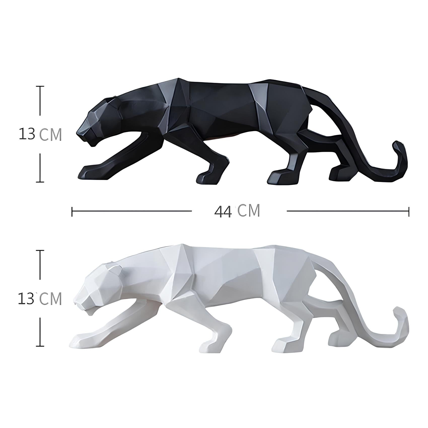 Panther Harpiks Skulptur Abstrakt Figur