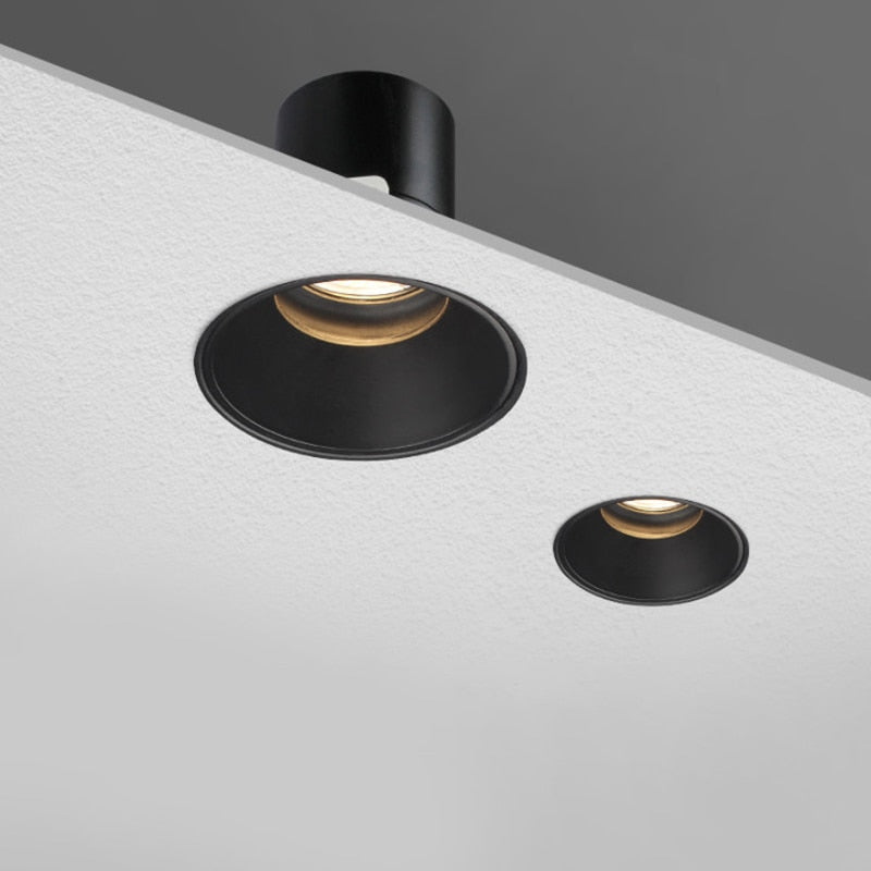 Frameless Minimalist Recessed Spotlights