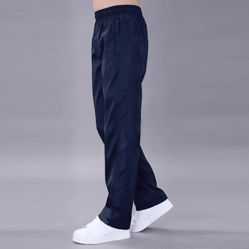 Theo Quick-Dry Breathable Joggers | Lightweight Elastic Waist Sports Pants