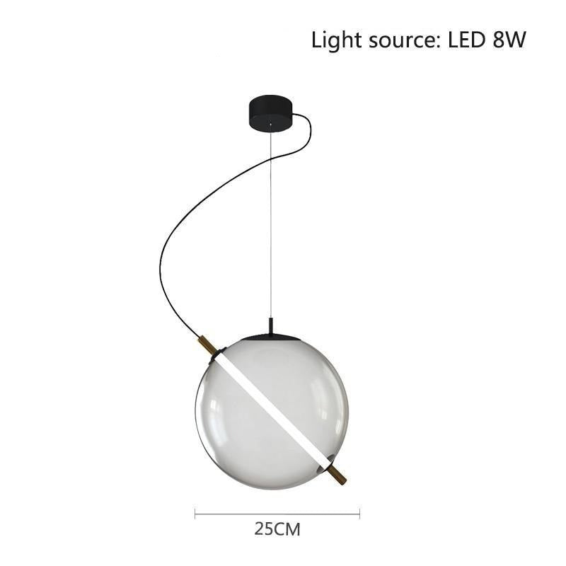 Lampada a sospensione a tubo LED