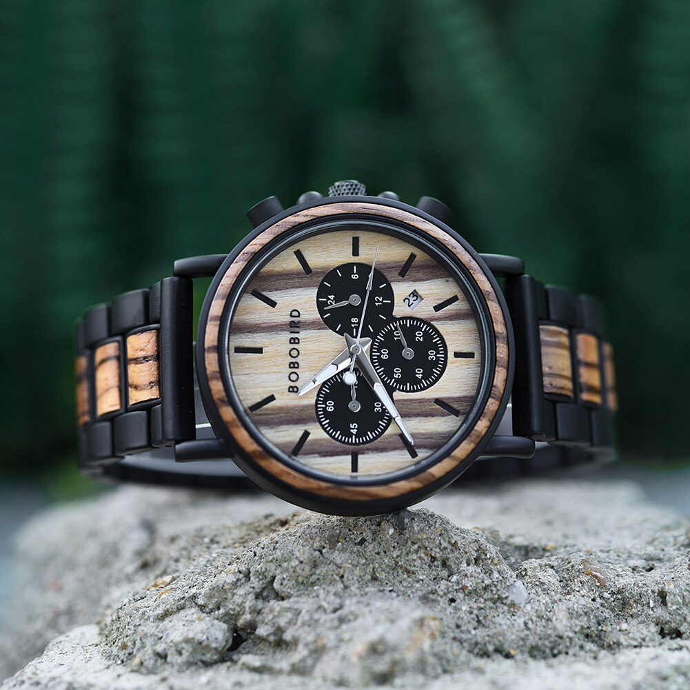 Orologio in legno BOBOBIRD