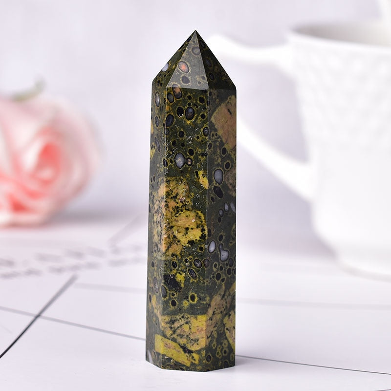 Kristallen miniatuur obelisk decoratie