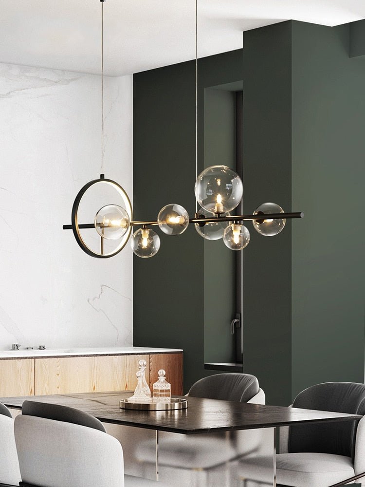 Lasi Bubble Pendant Light -valaisin