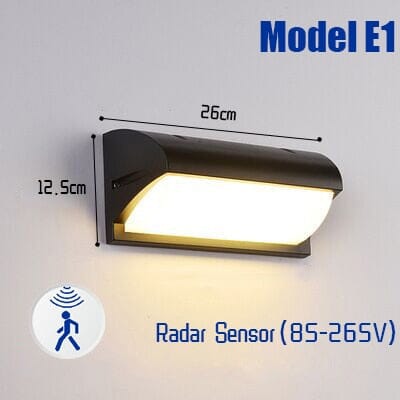 Waterproof motion sensor LED Lamps