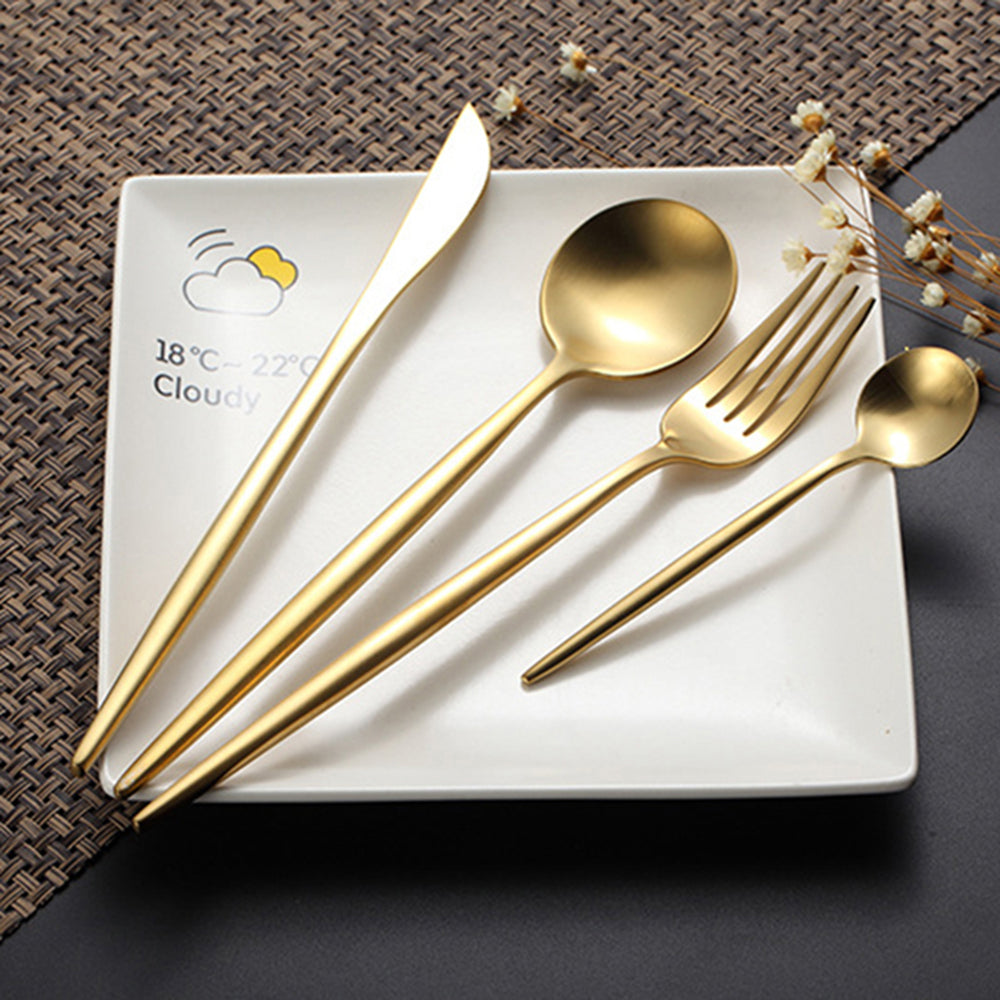 Arya Gold Cutlery Set