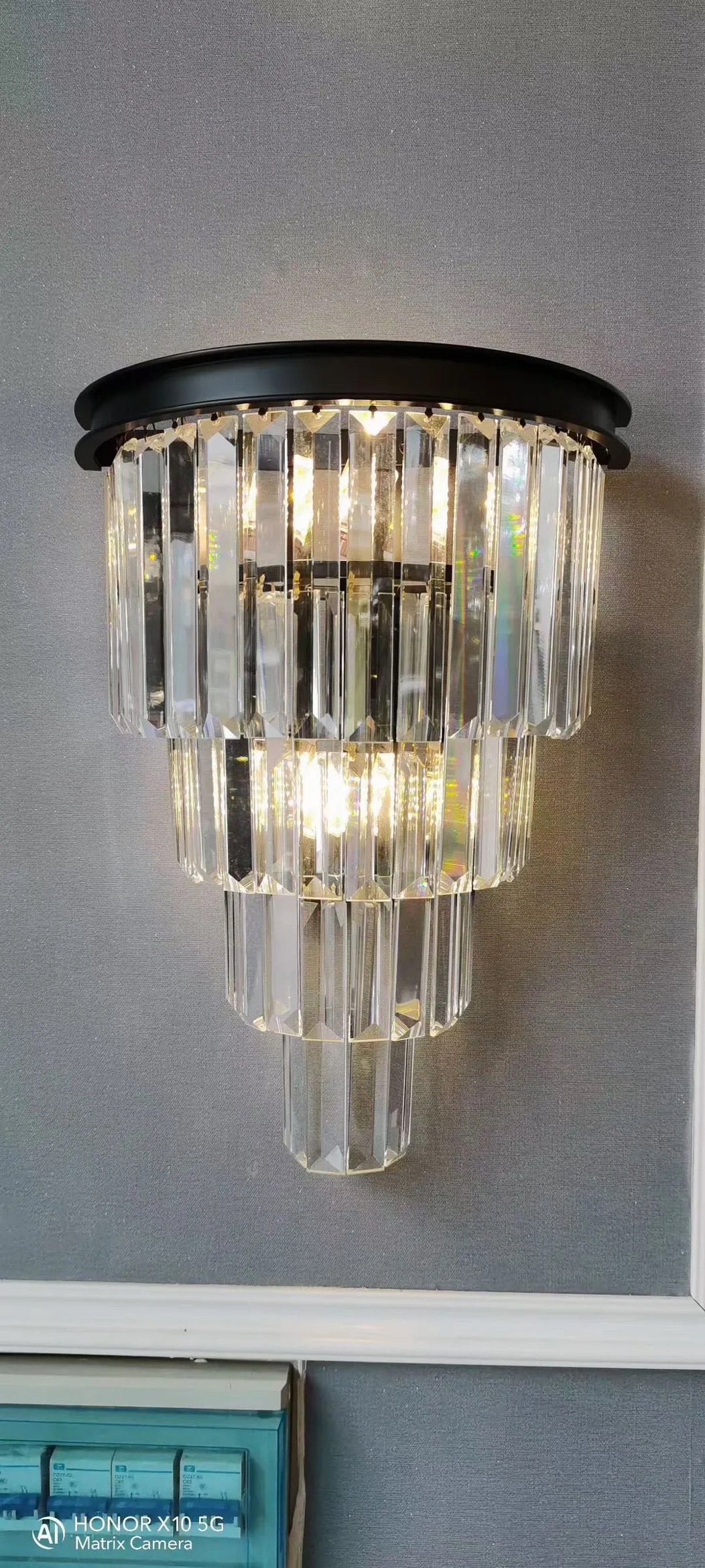 Sutherland Crystal Wall Lamp