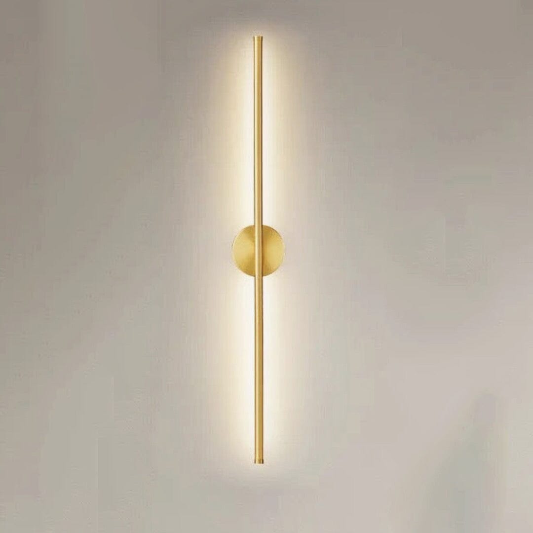 Golden Tube Vegglampe