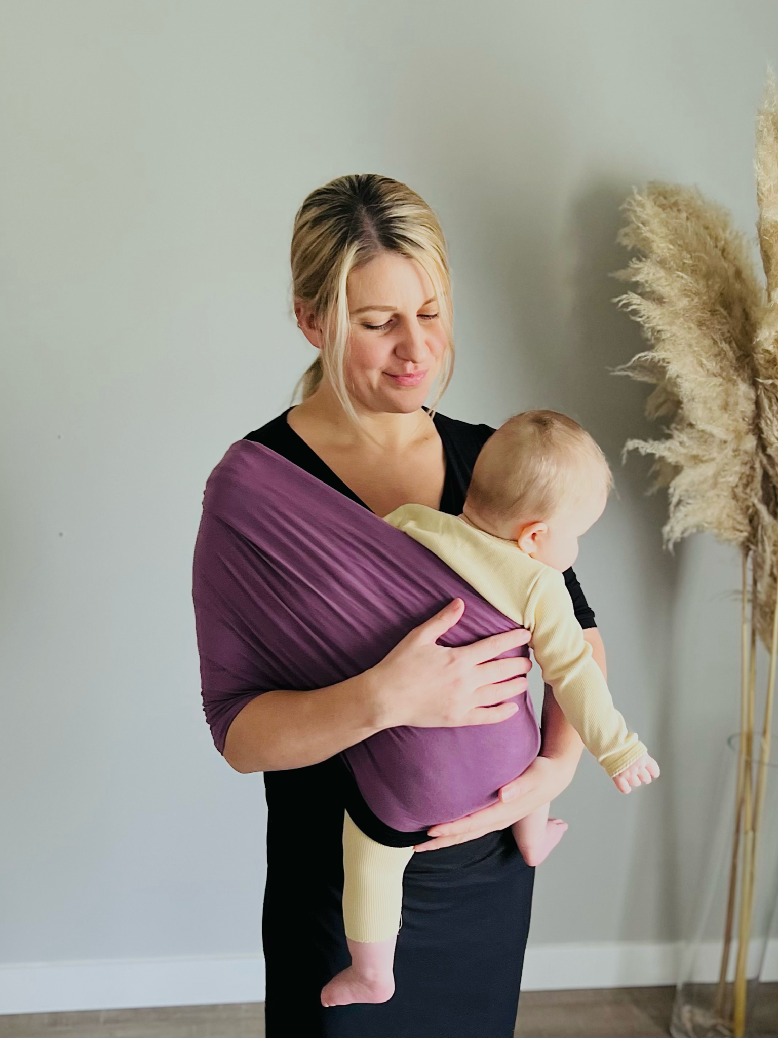 Kayleen Embrace, porteuse de vie | écharpe de portage pour bébé