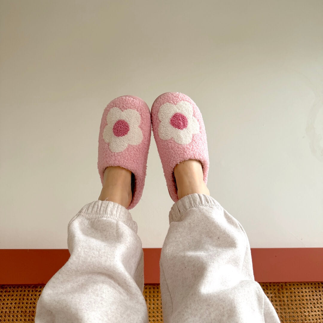 Chaussons à fleurs Bloom