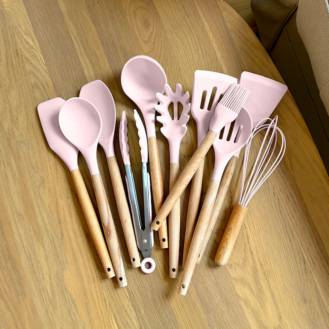 Set di utensili in silicone