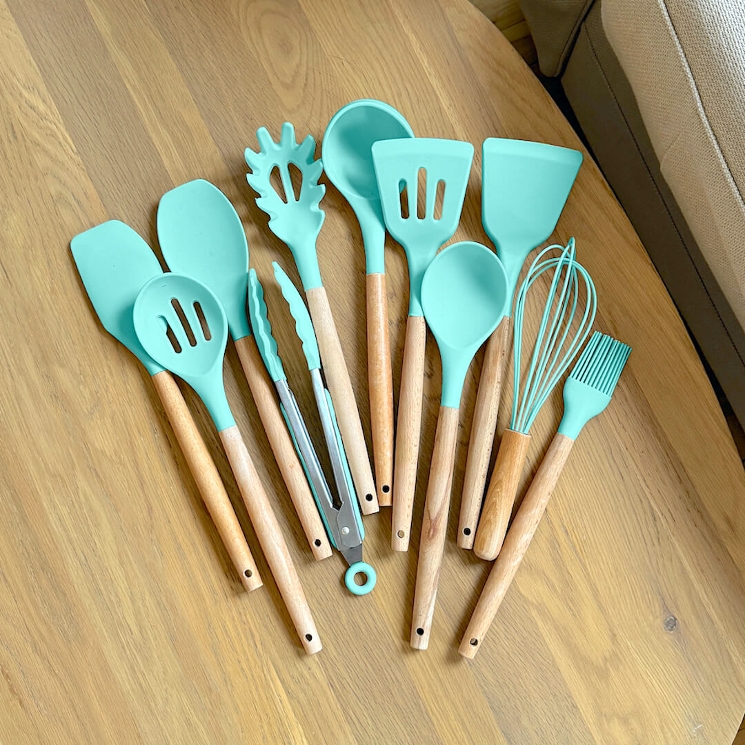 Set di utensili in silicone