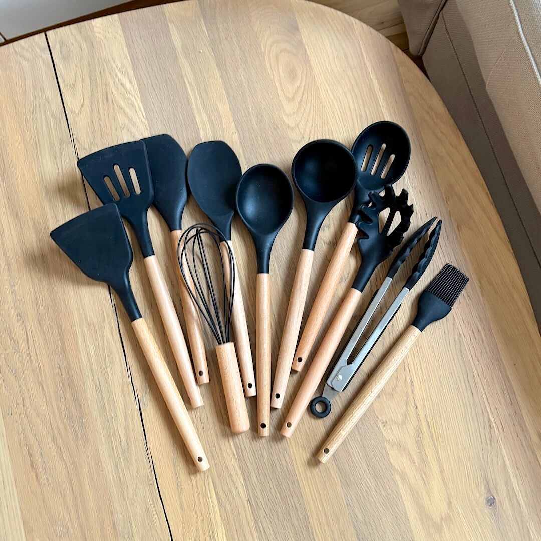 Set di utensili in silicone