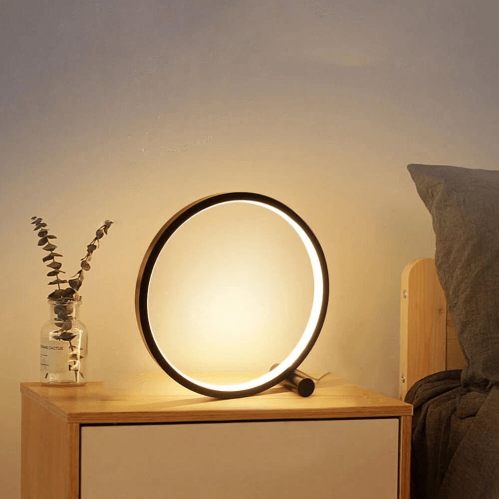 Prspctive Halo - Lampada da tavolo minimalista con funzione touch