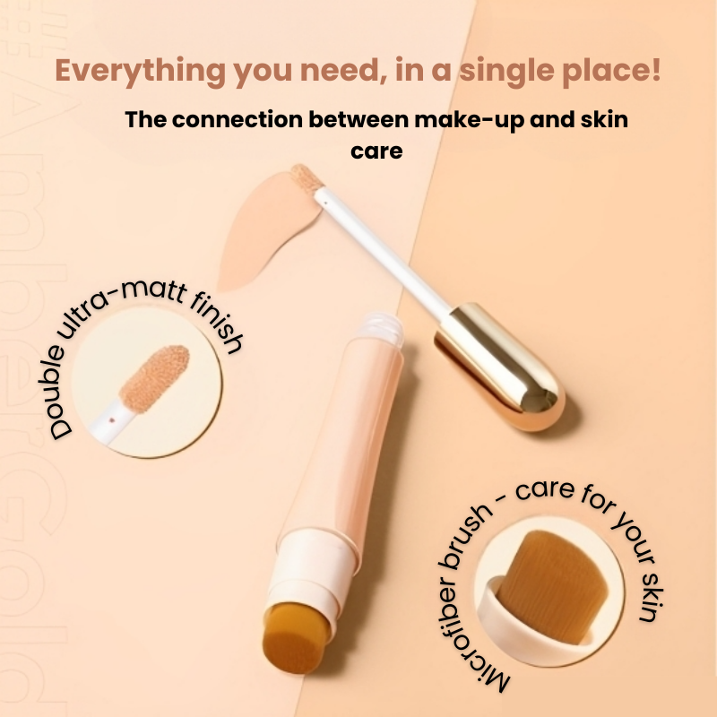 2 in 1 Foundation + Anti-Wrinkle Concealer