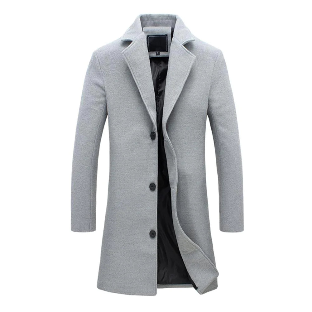 Veste d'hiver longue pour homme