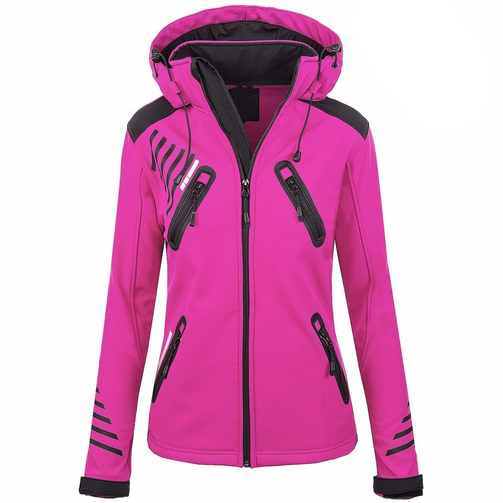 Adelina - Cappotto/giacca autunnale sportivo, impermeabile e semplice