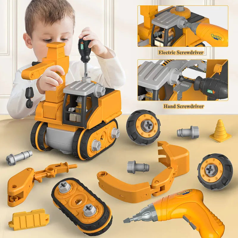 Master Builder Engineer Set™ - Sett sammen din egen arbeidsbil - Byggeleker