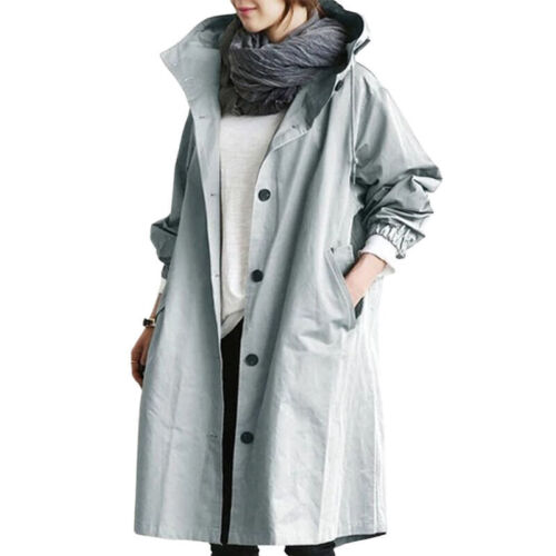 Cappotto elegante | Trench/giacca lunga alla moda da donna cambiano stagione 2024