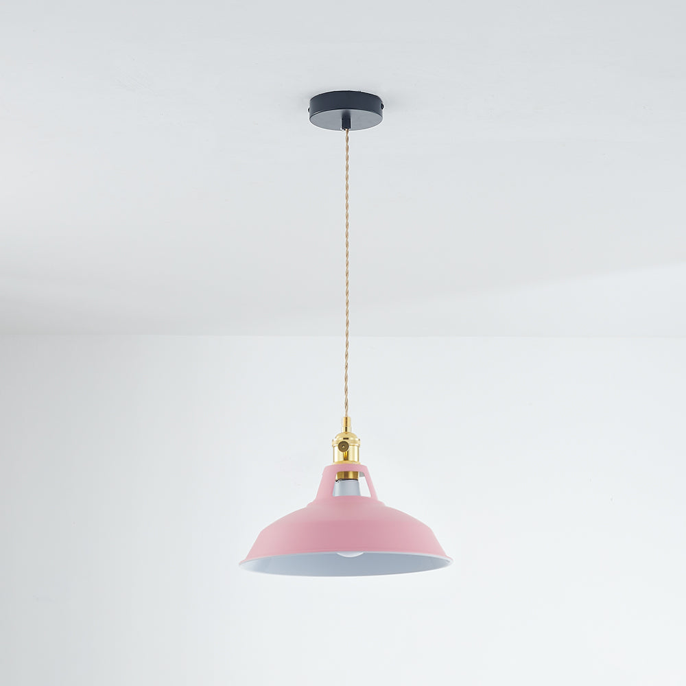 Spectrum - Lampada a sospensione in metallo dal design vivace