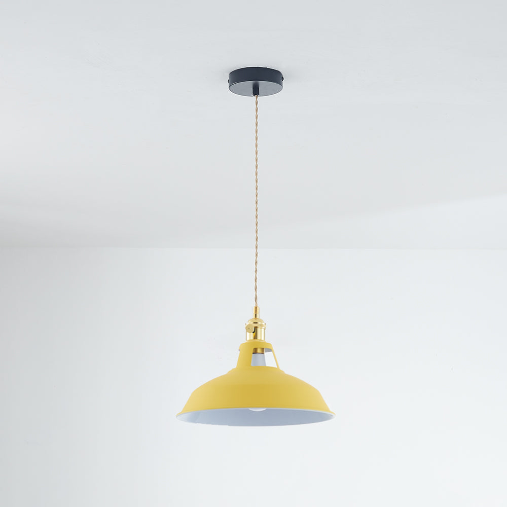 Spectrum - Lampada a sospensione in metallo dal design vivace