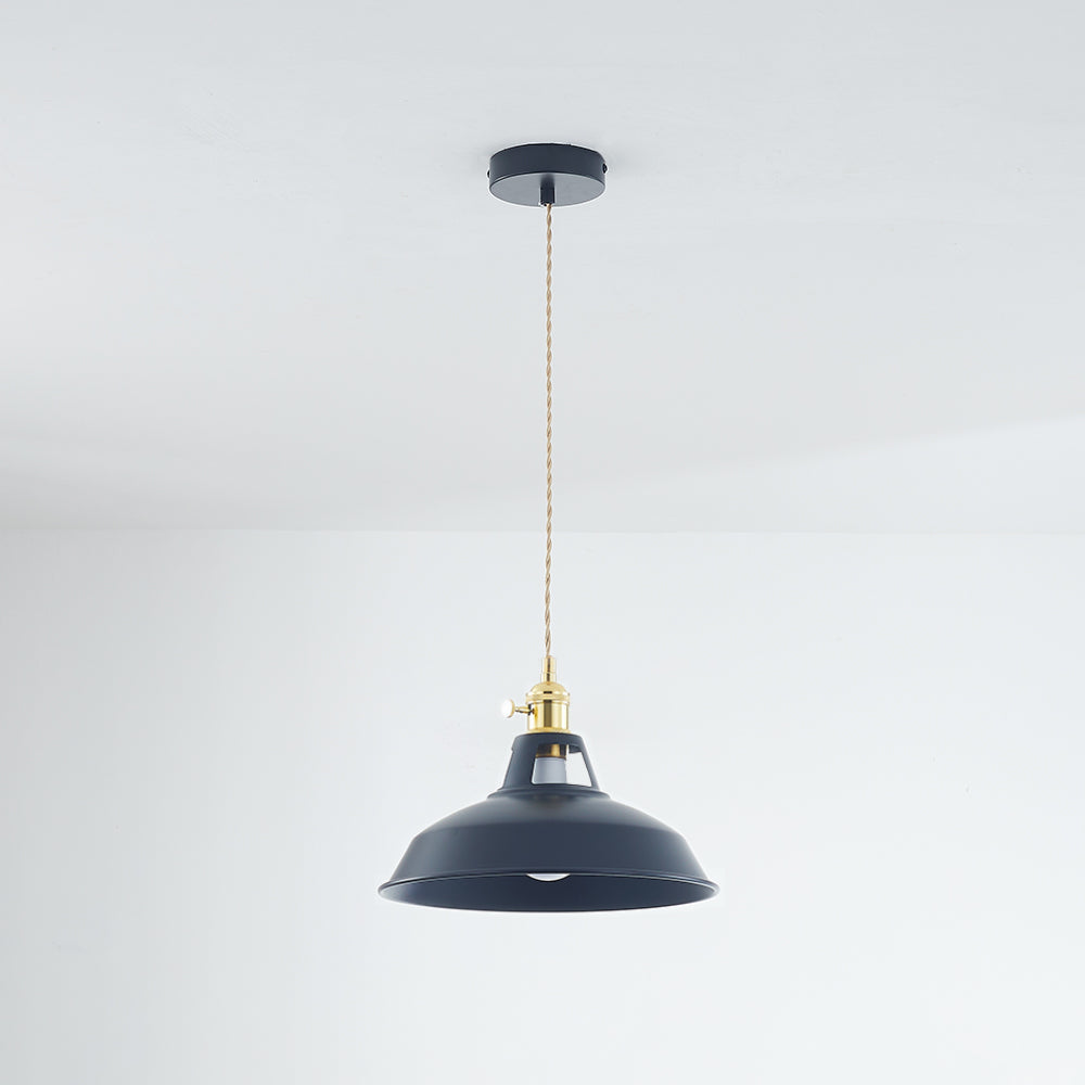 Spectrum - Lampada a sospensione in metallo dal design vivace