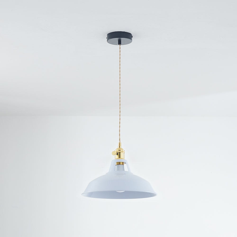 Spectrum - Lampada a sospensione in metallo dal design vivace