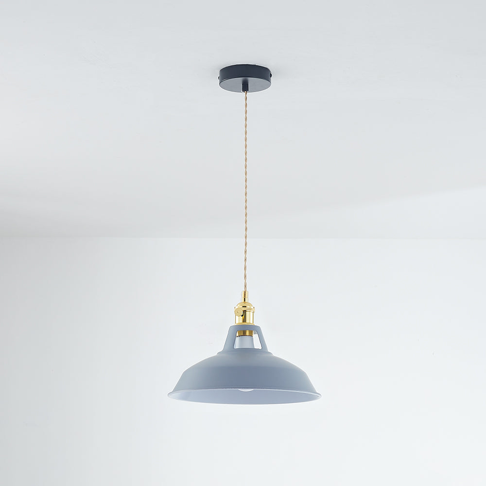 Spectrum - Lampada a sospensione in metallo dal design vivace