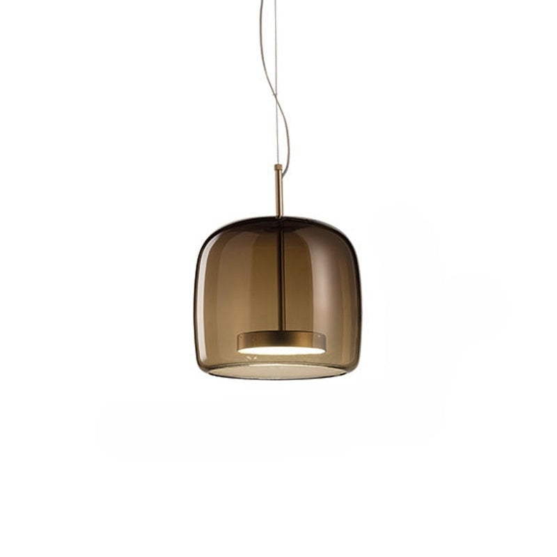 VerreElegance - Modern Hanging Lamp for Hotel Furnishings