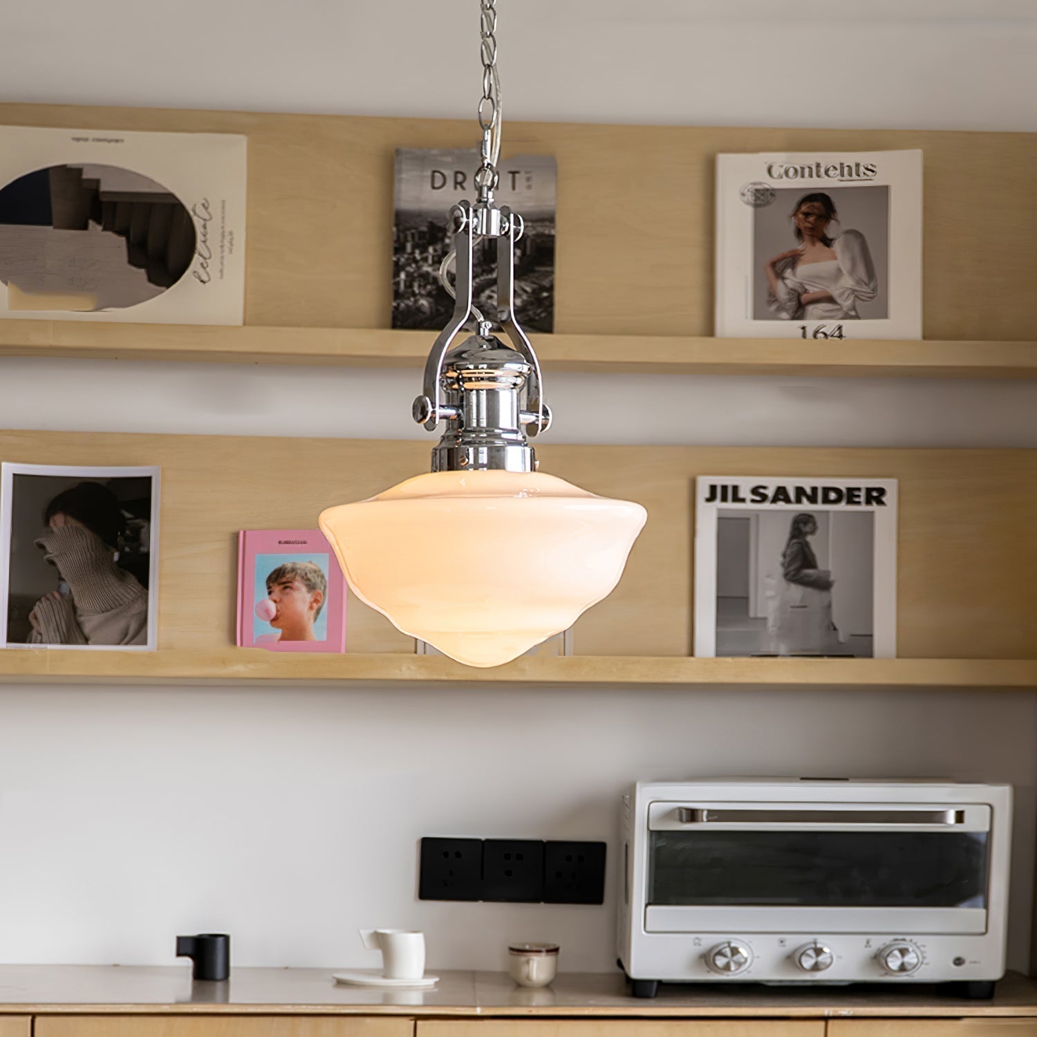 LavagnaLumiere – Lampe à suspension classique pour école