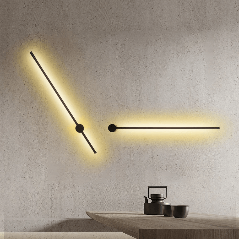 Lámpara de pared de línea LED nórdica