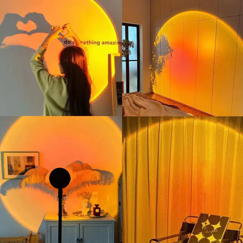 Golden - Led zonsondergang lamp